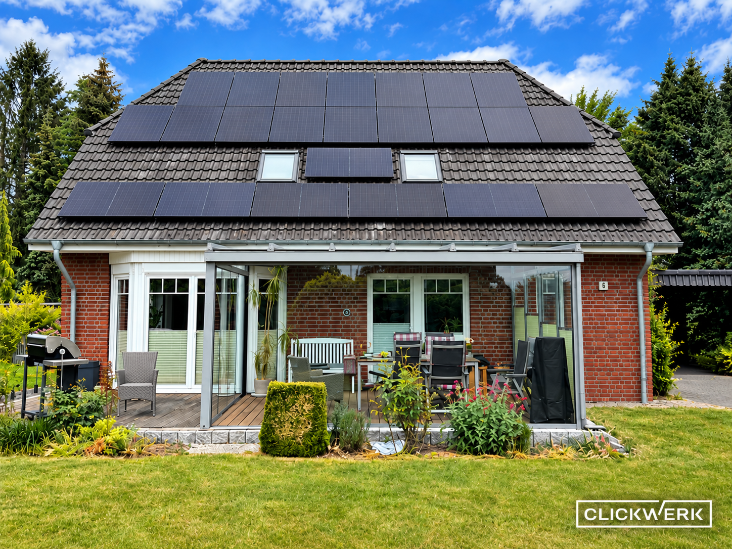 8,4 kWp Photovoltaikanlage für Einfamilienhaus